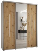 Skriňa 45 Canaris 13 190 biela/artisan/silver