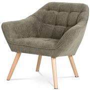 Autronic BONTEC Kreslo, sivá látka, AK-321 GREY2 Farba: Béžová