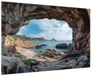 Obraz - Jaskyňa pri mori (90x60 cm)