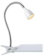Markslöjd 106091 - LED Stolná lampa s klipom TULIP LED/3W/230V biela