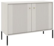 Komoda LUE béžová/čierna