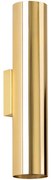 Sollux SL.1202 - Nástenné svietidlo LAGOS 2xGU10/10W/230V zlatá