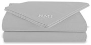 Plachta posteľná sivá pevná EMI, Pevná dvojplachta 200x220