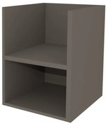 Mereo, Mereo Aira, kúpeľňová skrinka 40 cm, spodná, Multidecor, Lávovo sivá, MER-CN795SLAS1