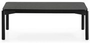Čierny konferenčný stolík Teulat Atlas, 110 x 60 cm