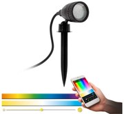 Eglo 98052 - RGB LED vonkajšie svietidlo NEMA-C 1xGU10/5W/230V IP44