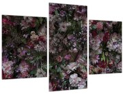 Obraz - Kvetinový múr (90x60 cm)