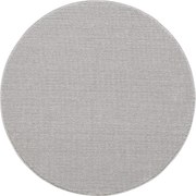 Ayyildiz, Kusový koberec Loom 4300 Silver kruh, 120x120 (priemer) kruh, šedá, obývacia izba