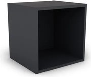 Nástenný regál s 1 priehradkou Jerry, grafit%