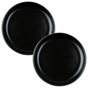 Set dezertných tanierov Eclipse 16cm, 2ks, čierny