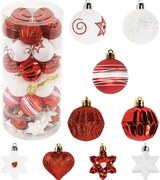 Vianočné ozdoby SYSD1688-195 (41ks)