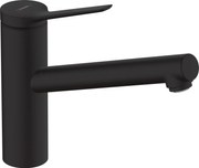 Hansgrohe Zesis M33, páková kuchynská batéria 150, 1jet, čierna matná, HAN-74802670