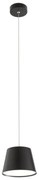 Redo 01-1496 - LED luster na lanku LOLLI LED/6W/230V pr. 14 cm čierna