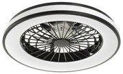 Stropný ventilátor s osvetlením ISAFI LED 66299 BLACK PL1