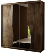 Skriňa Top 8 200 Tmavý jaseň