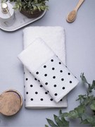 Bambusový uterák 50 × 100 cm - Sofia biely