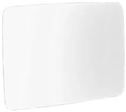 Sklenená magnetická tabuľa STELLA, so zaoblenými rohmi, 1500x1000 mm, biela