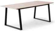 Rozkladací jedálenský stôl s doskou v dubovom dekore v prírodnej farbe 100x210 cm Meza – Hammel Furniture