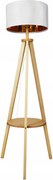 Stojacia lampa 1xE27/40W/230V biela
