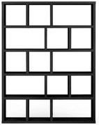 Čierna knižnica 150x198 cm Berlin – TemaHome