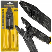 CROWNMAN Odizolovacie a krimpovacie kliešte na káble 215mm