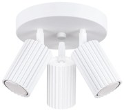 Sollux SL.1544 - Bodové svietidlo KARBON 3xGU10/10W/230V biela