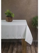 Luxusný obrus Jowita lurex 140 × 180 cm – biela/strieborná