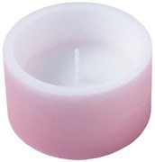 Ružová vonkajšia sviečka Unipar Outdoor, čas horenia 17 h