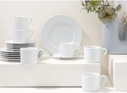 Kávový servis (18 dielov) Polo, biely%