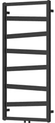 Mexen, Mexen Zoom dekoratívny kúpeľňový radiátor 1100 x 530 mm, 376 W, čierny - W130-1100-530-00-70