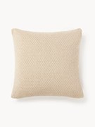 Pletený poťah na vankúš zo ženilky Everly