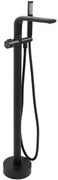 Voľne stojaca vaňová batéria Rea Clark čierna
