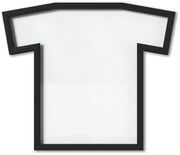 Čierny plastový rámček na stenu 62x72 cm T-Frame – Umbra