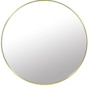 TRENDIE Zrkadlo 70 cm so zlatým rámom