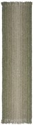 Behúň Mottle Jute Ombre Green, 60x230, zelená, chodba / predsieň, Flair Rugs