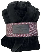 Župan Nest Super Soft čierna L/XL Merkury Home