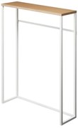 Bielo-svetlohnedý konzolový stolík 18.5x60 cm Tower – YAMAZAKI