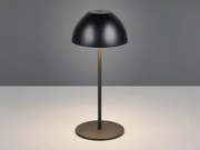 Nabíjacia LED stolná lampička Ortiz, čierna%