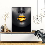 Plagát - Ženské pery (A4)