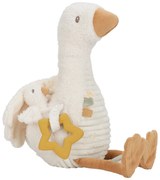 Hus plyšová s aktivitami Newborn Naturals