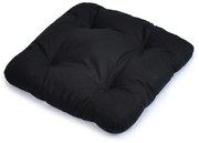 Podsedák na stoličku 40x40 cm - čierny