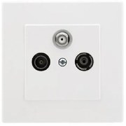 GPA-LS Koncová R-TV anténna zásuvka biely