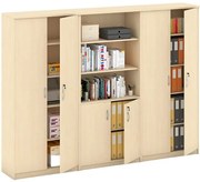 Zostava skríň MIRELLI, Typ VII - breza