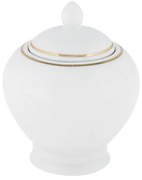 Biela porcelánová cukornička Villa Altachiara Gold Chic
