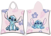 Detské pončo 50 × 115 cm ‒ Lilo and Stitch "pink"