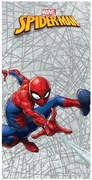 Bavlnená plážová osuška Spiderman - motív Pavučina - 100% bavlna - 70 x 140 cm