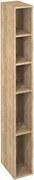 Sapho Sapho, ESPACE otvorená policová skrinka 20x172x32cm, dub Alabama, ESC100-2222