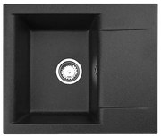 ALVEUS 1149116 - Kuchynský drez GEM 59x50 cm granit/čierna