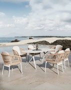 Záhradný set Malta: stôl 180 cm a 6 stoličiek z technoratanu