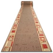 Protišmykový behúň JENA hnedý